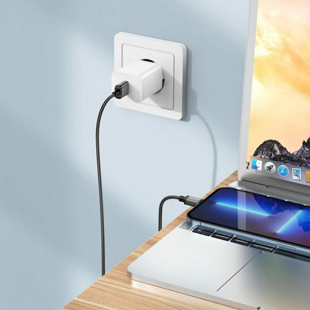 Кабель BOROFONE BX87 Sharp живлення та передачі даних - Lightning, колір чорний BX87LB Одеса - фото 3