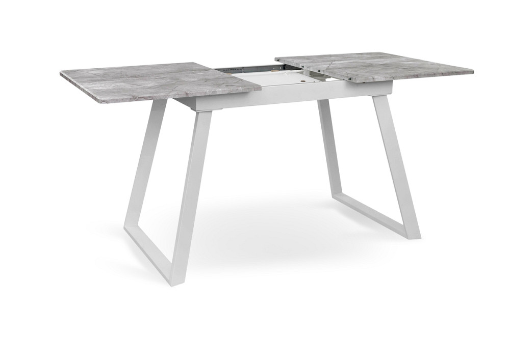 Стіл Тандем 120(+40)*75 білий метал/базальт Киев - изображение 5