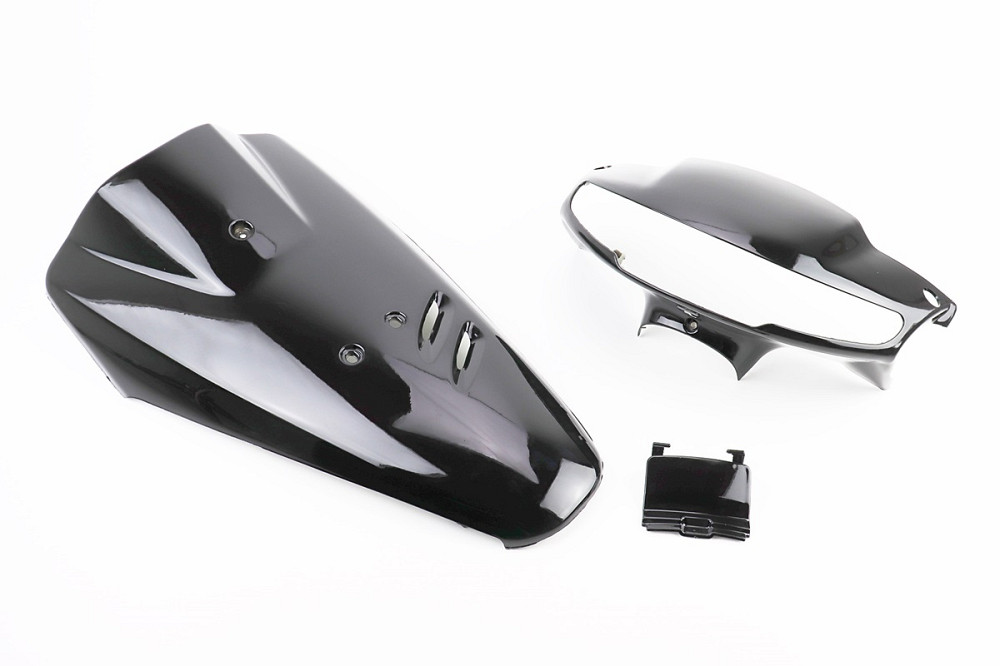 Honda DIO AF-27 пластик - к-кт фарбовані 5 деталей, ЧОРНИЙ Київ - фото 1