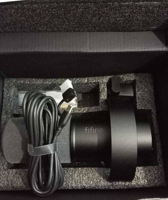 Микрофон динамический Fifine K688 черный цвет. Киев - изображение 1