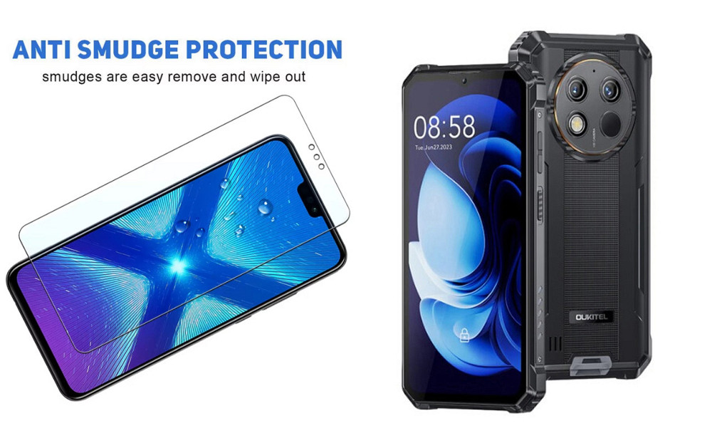 Захисне скло NeoGlass для OUKITEL WP28, WP28E, WP28S – надпрозоре та стійке Київ - фото 3