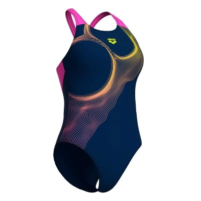 Купальник Arena Ripples Swimsuit V Back B 009021-780 синій 44 (3468337506119) Винница - изображение 8