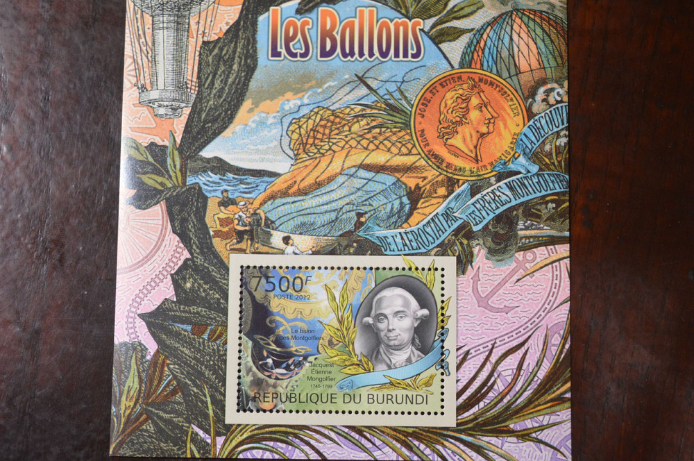 Бурунди. Марки. Блок. (А-39) Полтава - изображение 1