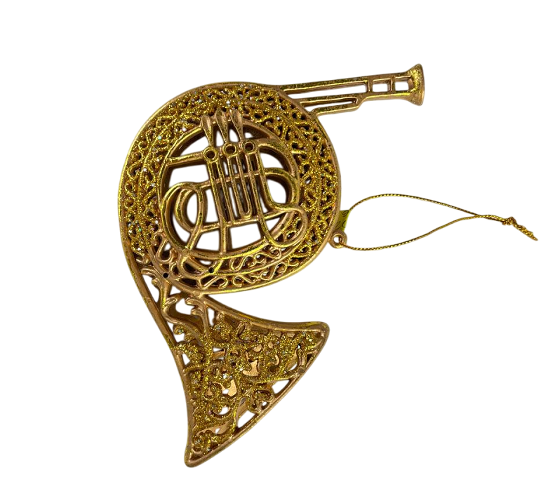Ялинкова прикраса іграшка Музичний інструмент, золото Рівне - фото 1