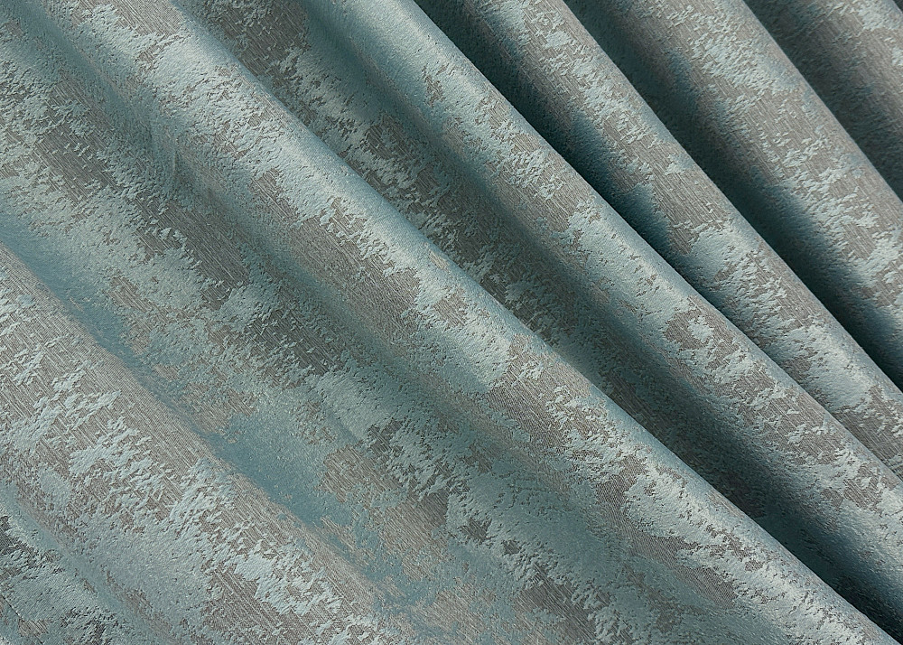 Комплект готових штор VR-Textil Жакард Sultan XO № 1148ш Бірюзово-сірий 120х290 см 2 шт (39-0059) Київ - фото 6
