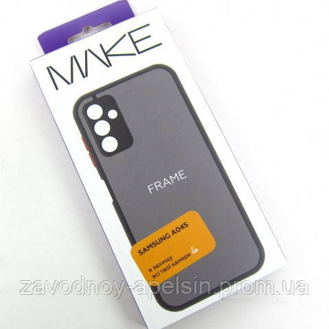 Samsung A04s A047 Чохол матовий Захист камери (TPU+PC) Одеса - фото 3