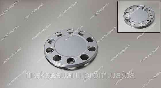 Ковпак колеса передній 22.5 корона. сірий метал Ковпак колеса корона передній сірий 22.5 (метал) Луцьк