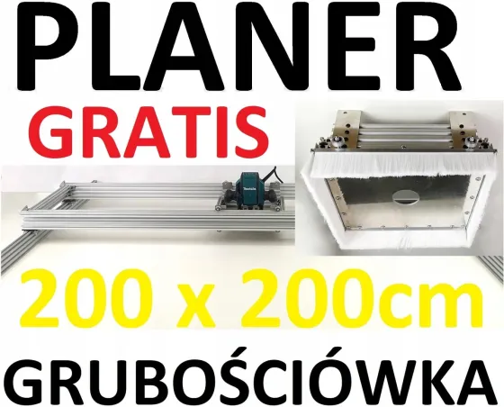 Matik Planer Do Drewna Prowadnica Frezarki 200x200x12 V2 1764884096 Київ