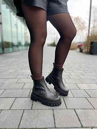 Edan Instruments Ботинки EDAN шоколадные натуральная кожа зимние высота 13 см размеры 36-41 (56 Коломыя