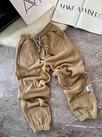 Жіночі базові теплі штани на флісі Бежевий, 46/48 Одеса