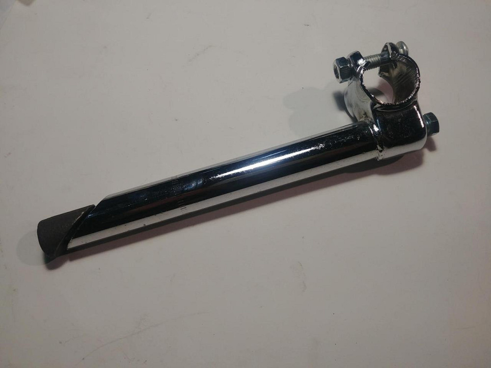 Винос керма велосипеда (під рульове різьбове) (L-200mm, D-22mm) (хром) Мукачево - фото 1