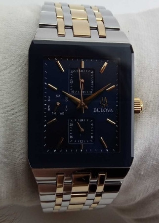 Роскошные мужские часы BULOVA 98C150 с календарем, чоловічий годинник. Харьков - изображение 3