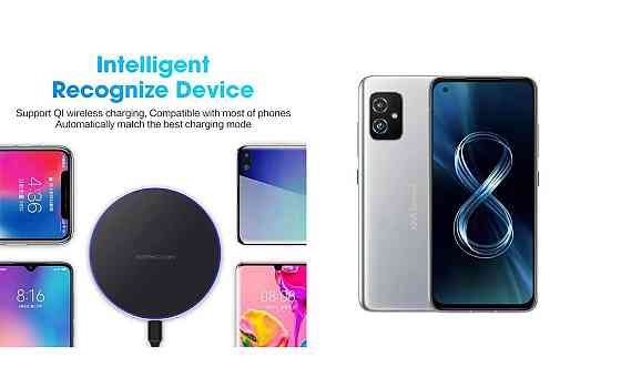 Бездротовий зарядний пристрій 30W для Asus Zenfone 8 Київ
