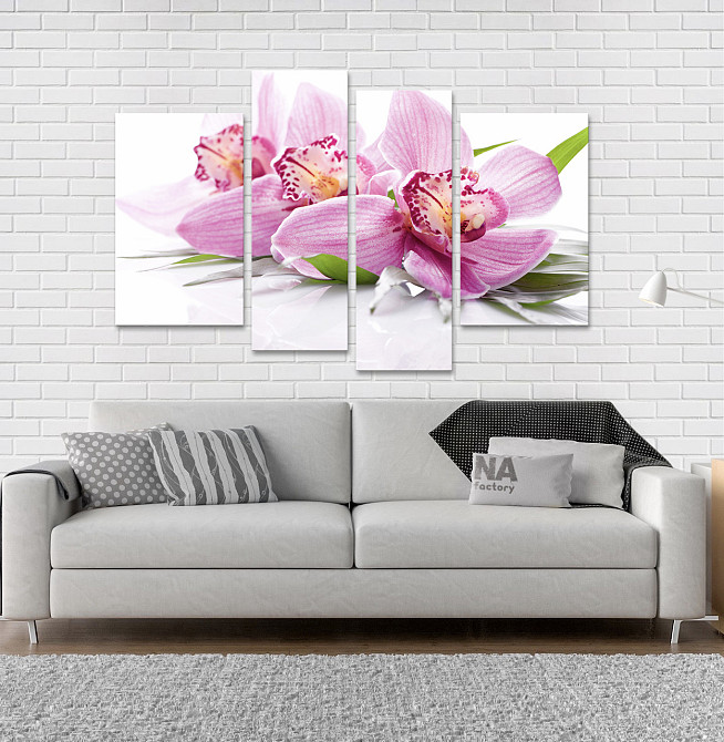 Модульна картина Квіти Орхідея Art-44_4 Київ - фото 2