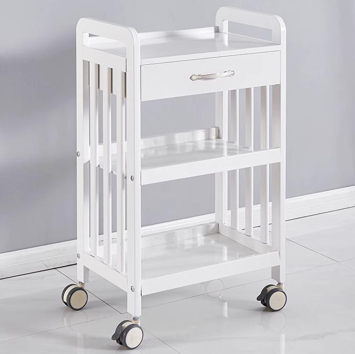 Этажерка для ванной на колёсиках 