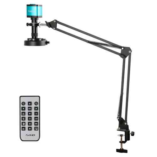 Видеомикроскоп цифровой Eakins 48Мп 4K 1-130X HDMI USB со стойкой, LED и ДУ Винница