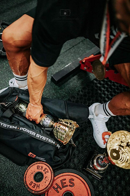 Сумка спортивна Power System PS-7012 Gym Bag-Dynamic Black/Red (38л) Кам'янське - фото 5