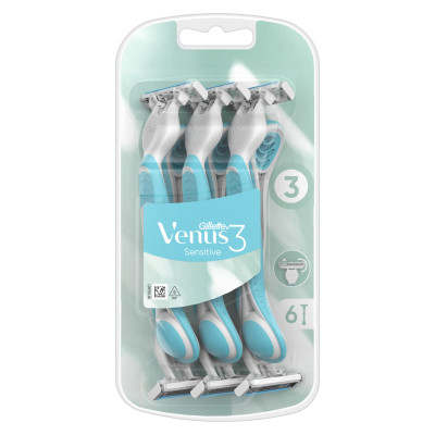 Бритва Gillette Venus 3 Sensitive 6 шт. (7702018487158) Вінниця - фото 2