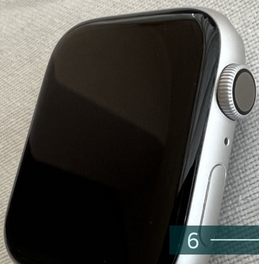 Смарт -Часы Apple Whatch Series 4 (44 mm) Silver Aluminum Case with White Sport Band Київ - фото 3