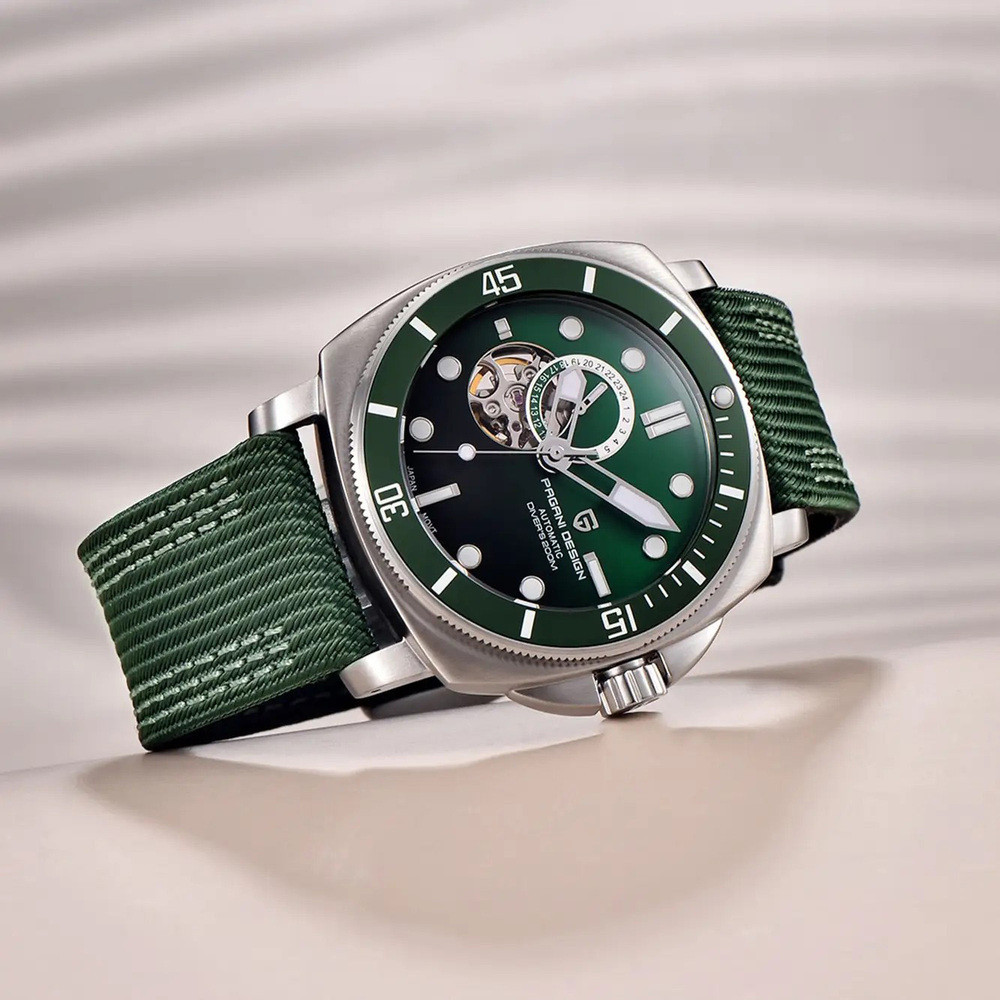 Pagani Design PD-1736 Silver-Green SBR Київ - фото 4