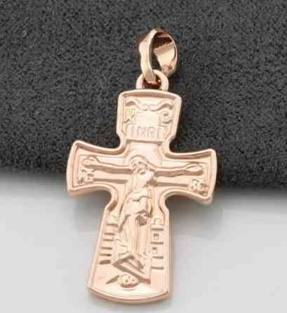 Крестик Xuping 71023, размер 30*16мм, позолота РО Киев