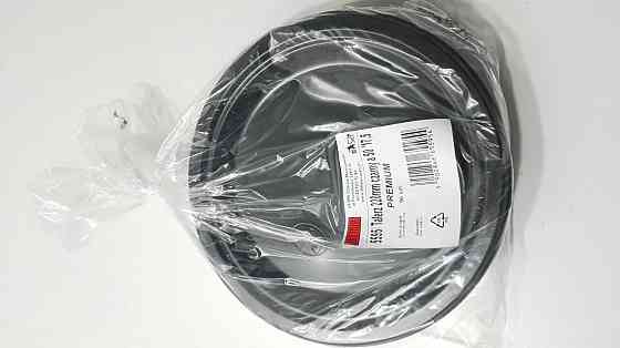 Тарілка одноразова пластикова 220 mm Чорна (50 шт) Харків