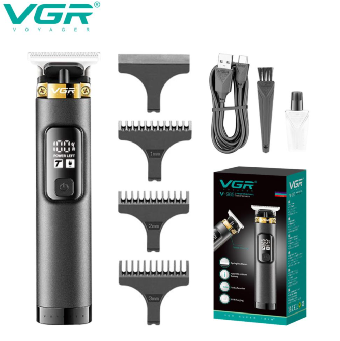 Триммер для бороды и усов VGR V-985 Днепр - изображение 1