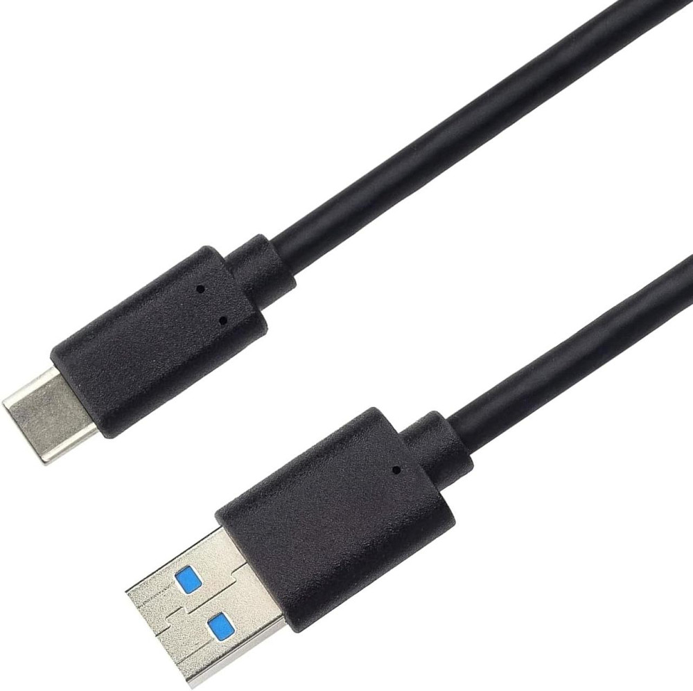 Кабель PremiumCord USB 3.2 Gen 2 A→C черный 0.5 м SuperSpeed 10 Gbit/s 60W (20V/3A) для зарядки и передачи Киев - изображение 1