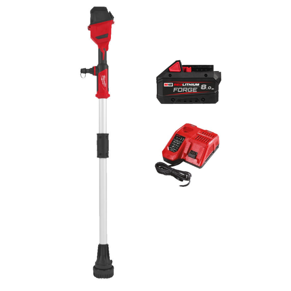 Насос для перекачки воды аккумуляторный MILWAUKEE M18 BLSWP-801 FORGE Одесса - изображение 1
