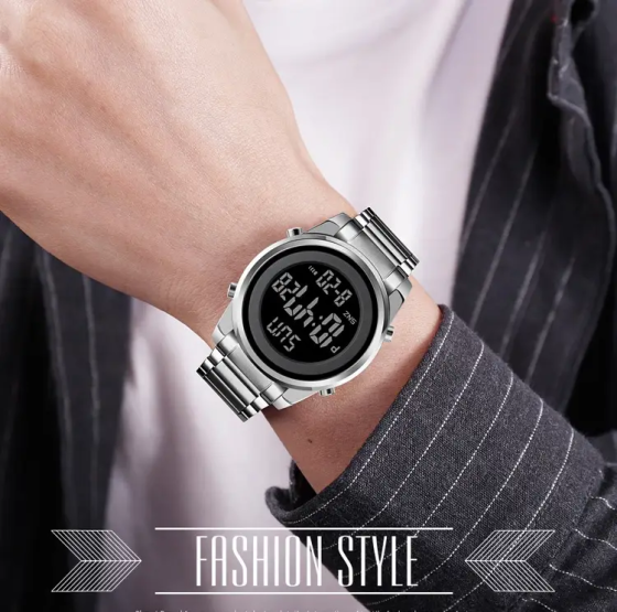 Чоловічий наручний годинник Skmei 1611 Сріблястий Вінниця