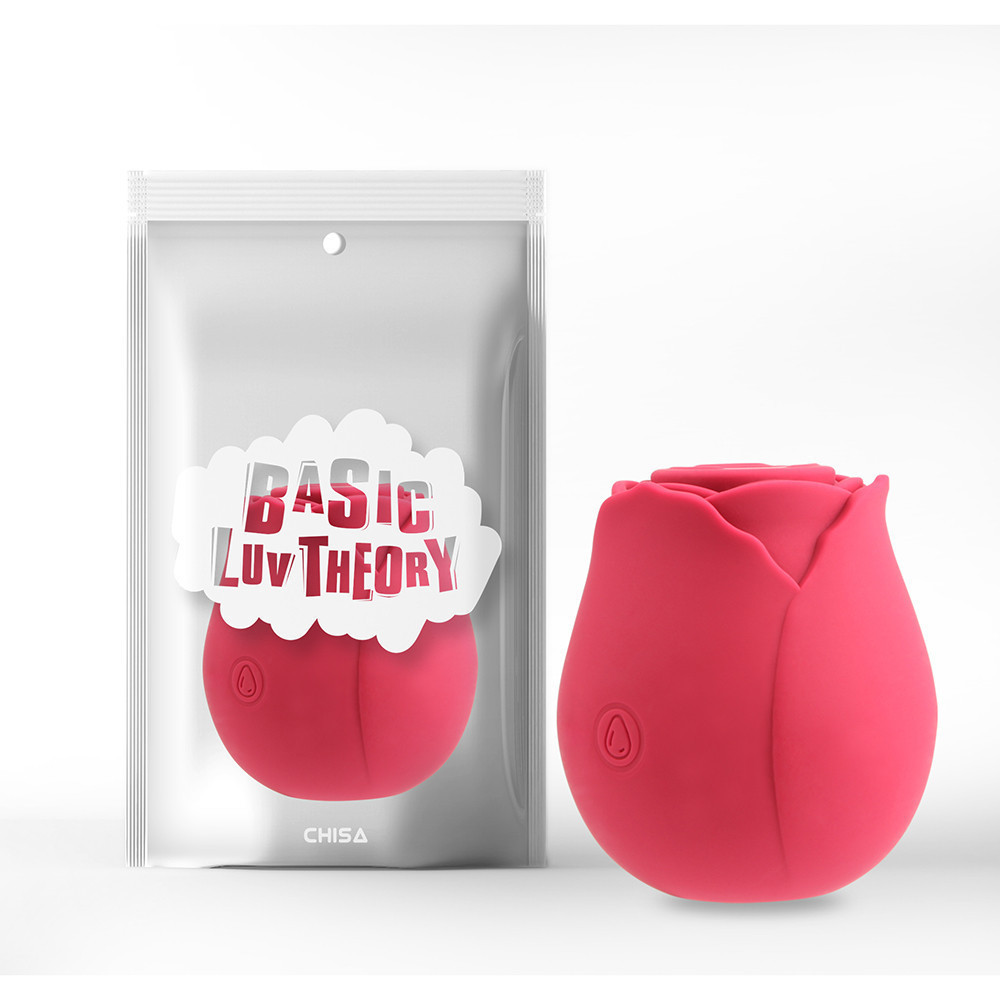 Вакуумний кліторальний стимулятор Chisa Rose Petal (Rose Red) Sex Aura Київ - фото 1