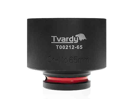 Головка ударна "Tvardy" з хром-молібденової сталі (Cr-Mo)  3/4"  6-гранна 65 мм Київ