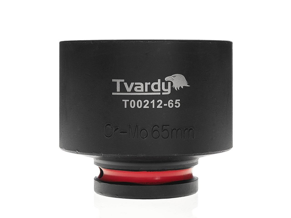 Головка ударна "Tvardy" з хром-молібденової сталі (Cr-Mo)  3/4"  6-гранна 65 мм Київ - фото 1