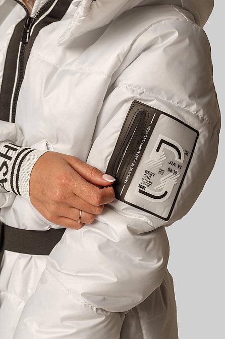 МОЛОДЕЖНАЯ ДЕМИСЕЗОННАЯ КУРТКА АЛЕСА СО СЪЕМНЫМ ПОЯСОМ И ТРИКОТАЖНЫМИ МАНЖЕТАМИ! 44-50р. Киев - изображение 7