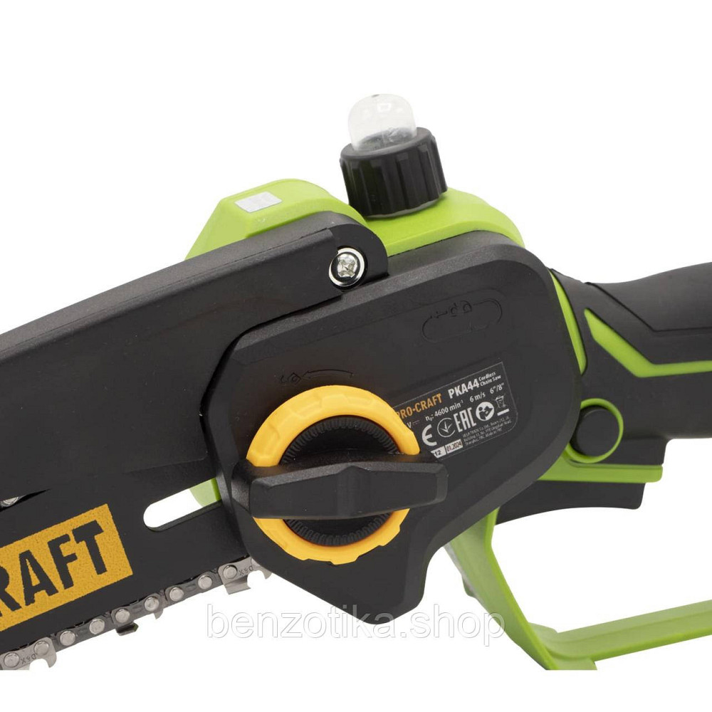 Акумуляторна міні пила Procraft PKA44 21V – компактна електропила з 1 АКБ для саду, дачі Київ - фото 8