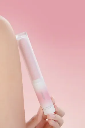 Ліпстик-вібратор KISSTOY Pop Cherry, 7 режимів, 2 мотори, гнучкий, підігрівання Львів