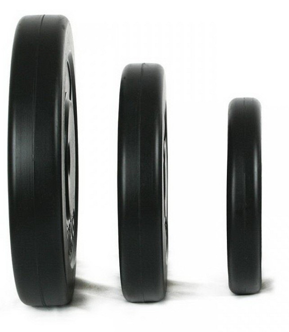 Млинець для штанги 10 кг бітумний диск на штангу гриф, посадковий діаметр 30 мм Київ - фото 2