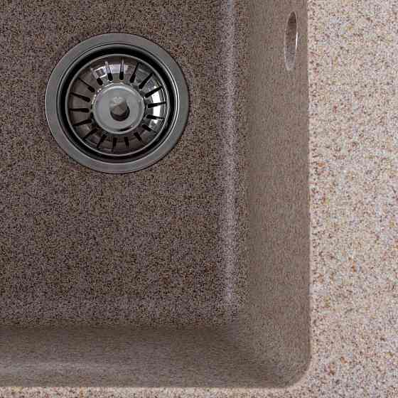 Гранітна мийка для кухні VALESO LIANA 6243 матова Карамель Коломыя