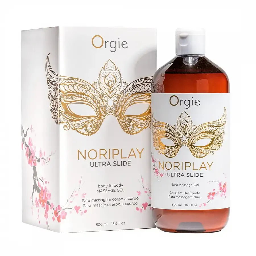 Гель для NURU-масажу Orgie – Noriplay Ultra Slide (500 мл), екстракт морських водоростей, простирадло Львов - изображение 1