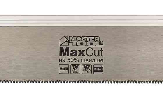 Ножівка пасувальна MASTERTOOL 12TPI MAX CUT 300 мм загартований зуб 3-D заточування поліроване 14-2703 Коломия