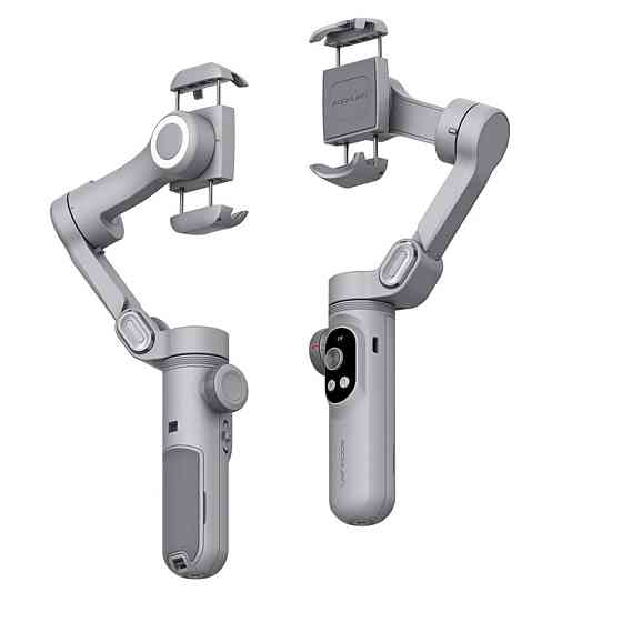 Триосьовий стабілізатор AOCHUAN Professional Gimbal Stabilizer for Smartphone SMART X Pro Сірий Київ