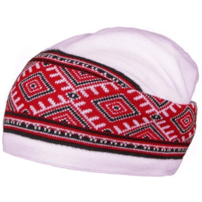 Шапка coFEE UA06/2 біло-червоно-чорний (UA5500.06/2) Вінниця - фото 1