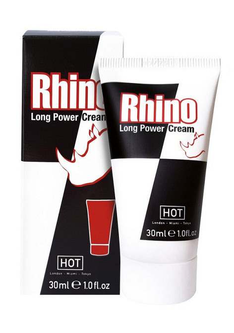 Крем пролонгатор для мужчин Hot RHINO, 30 мл Sex Aura Киев - изображение 1