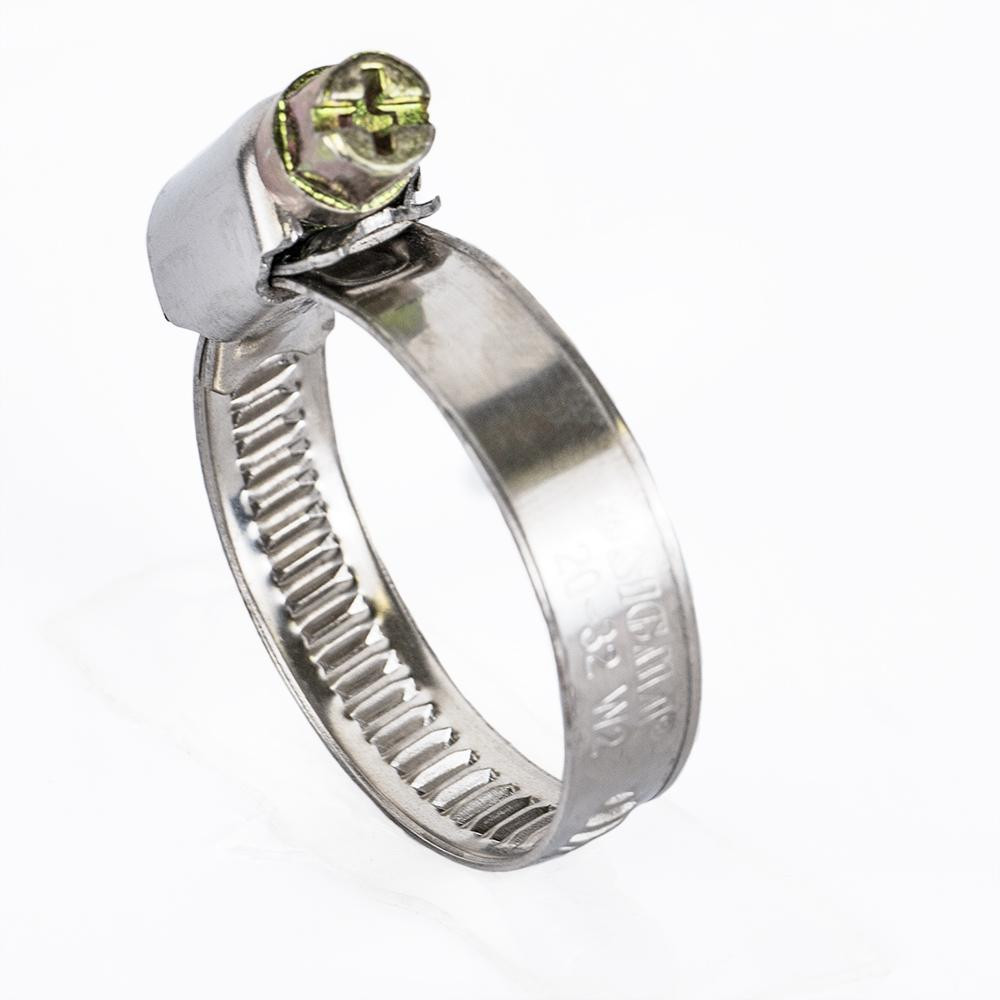 Хомут червячный 20-32 нержавейка Харьков - изображение 2