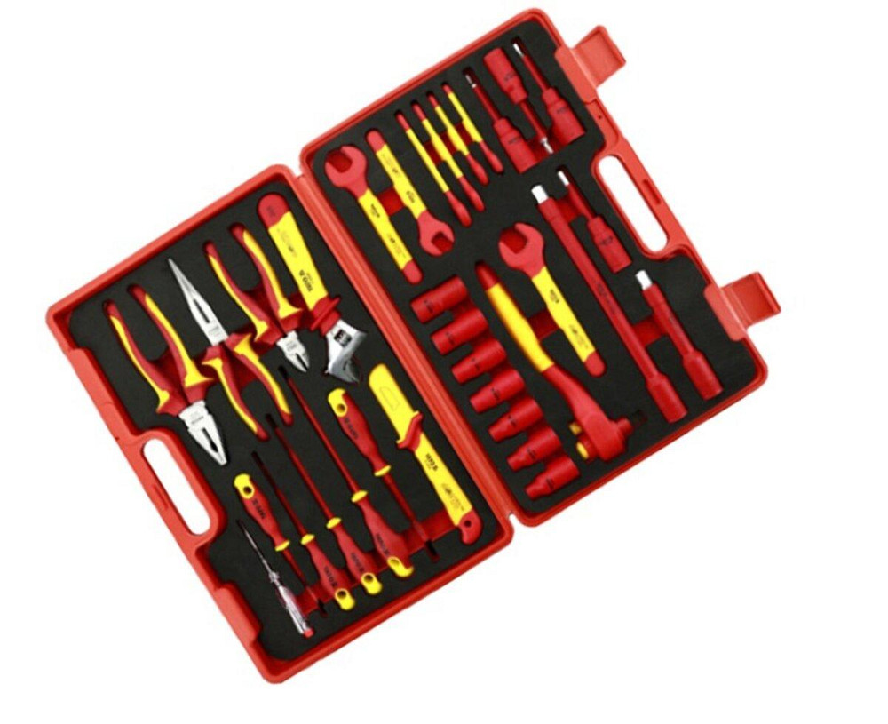 Набір інструментів діелектричних YATO з ізоляцією до 1000 В, 32 один. Одесса - изображение 1