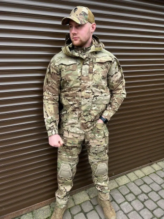 Тактичний комплект куртка парку Tactical Series та штани Yevhev G3 (Мультикам) XL Вінниця