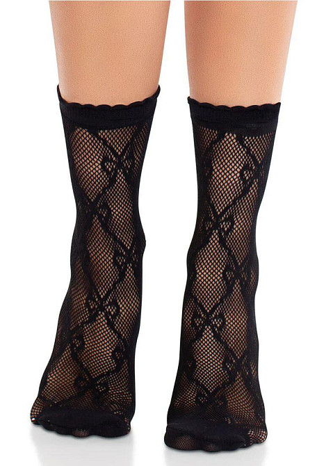 Шкарпетки Leg Avenue Bow Net Anklets Sex Aura Київ - фото 4