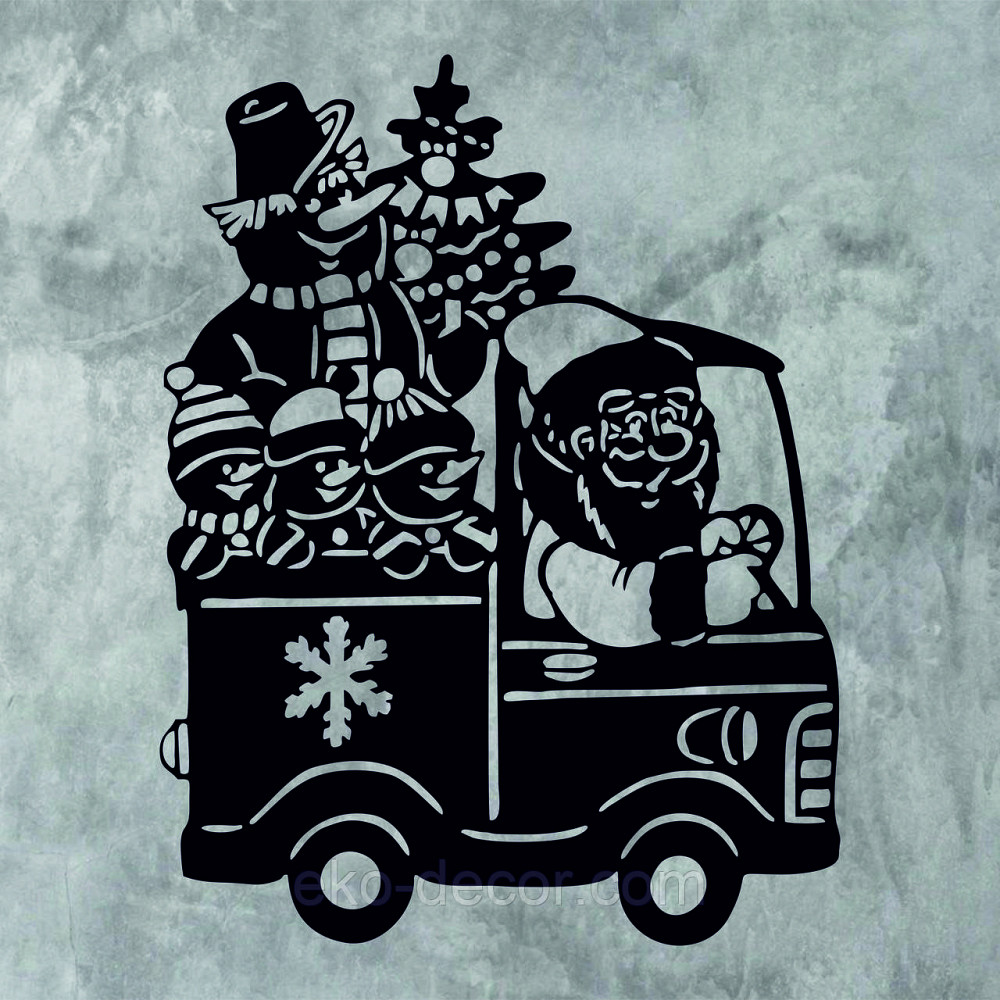 Декоративное настенное Панно «Новый год», Декор на стену Киев - изображение 7