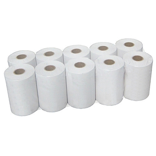Кассовая чековая лента 57мм 17м, термобумага, набор 10шт, термолента для кассы POS Киев - изображение 1