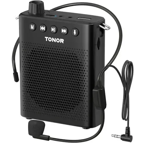 Портативний підсилювач голосу TONOR K10 — Потужність та чіткість звуку Луцьк - фото 1